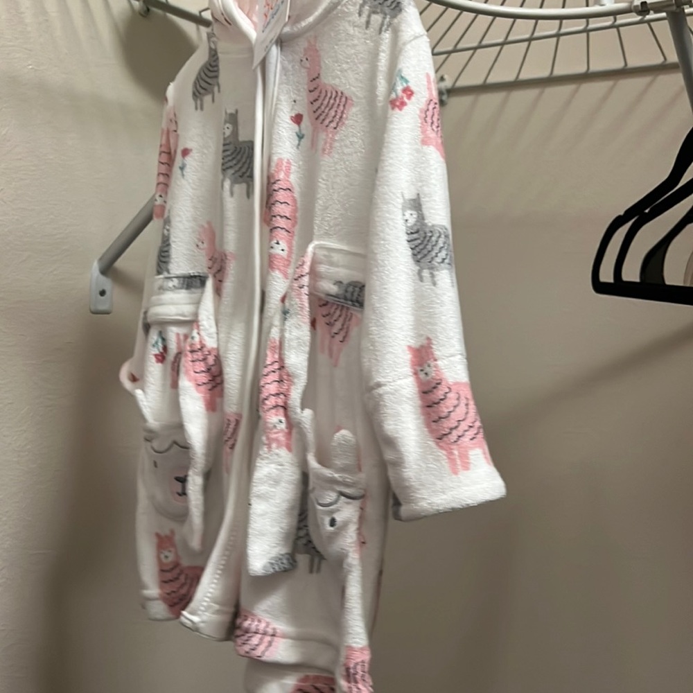 baby girl robe 0-9 months